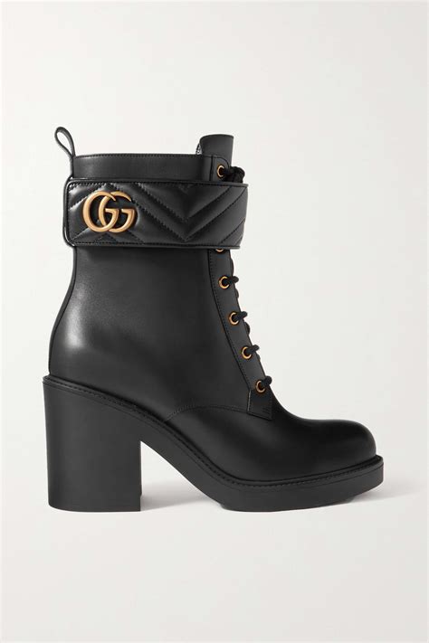 gucci. boots|GUCCI Marmont logo.